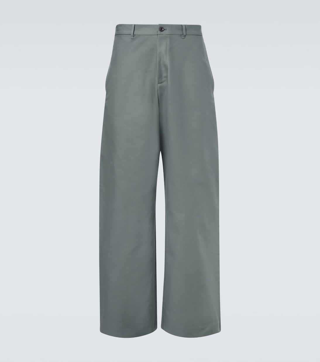 Cotton satin wide-leg pants | Acne Studios