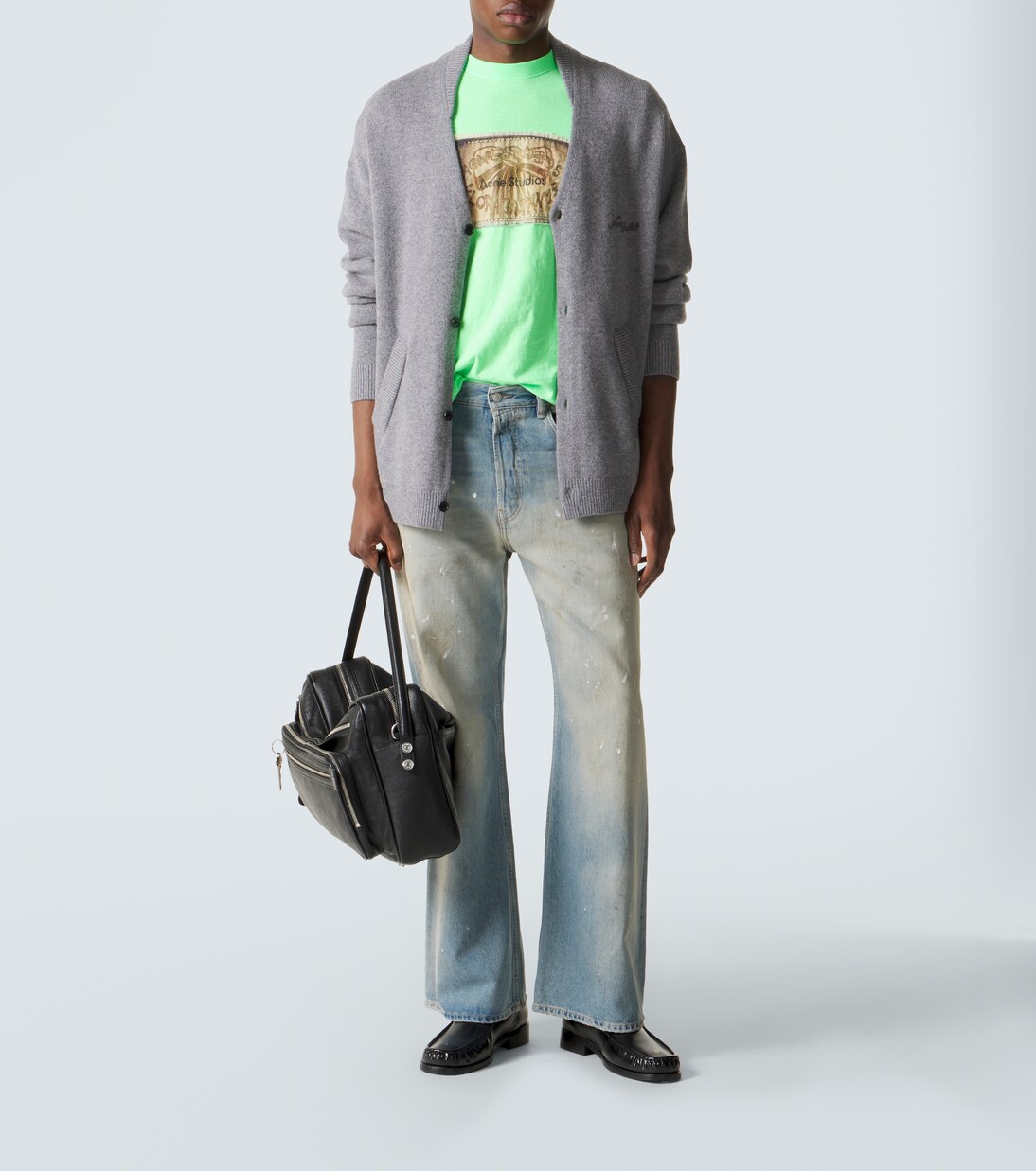Printed cotton jersey T-shirt | Acne Studios
