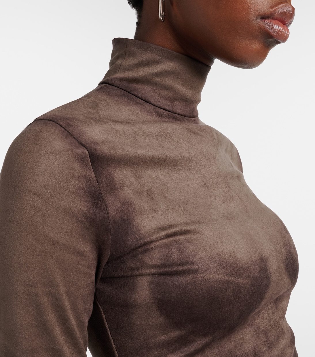 Tarkis trompe-l’œil turtleneck top | Acne Studios