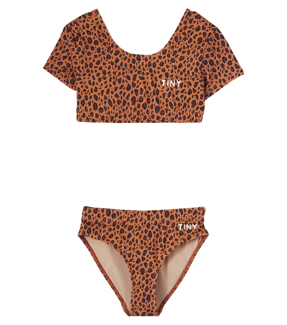 Leopard-print bikini | Tinycottons