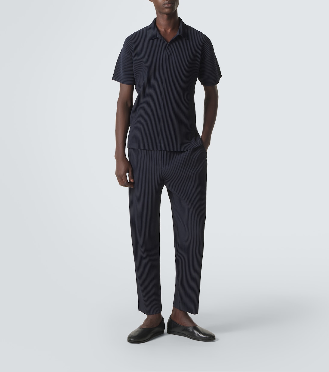 Pantalon droit Basics | Homme Plissé Issey Miyake