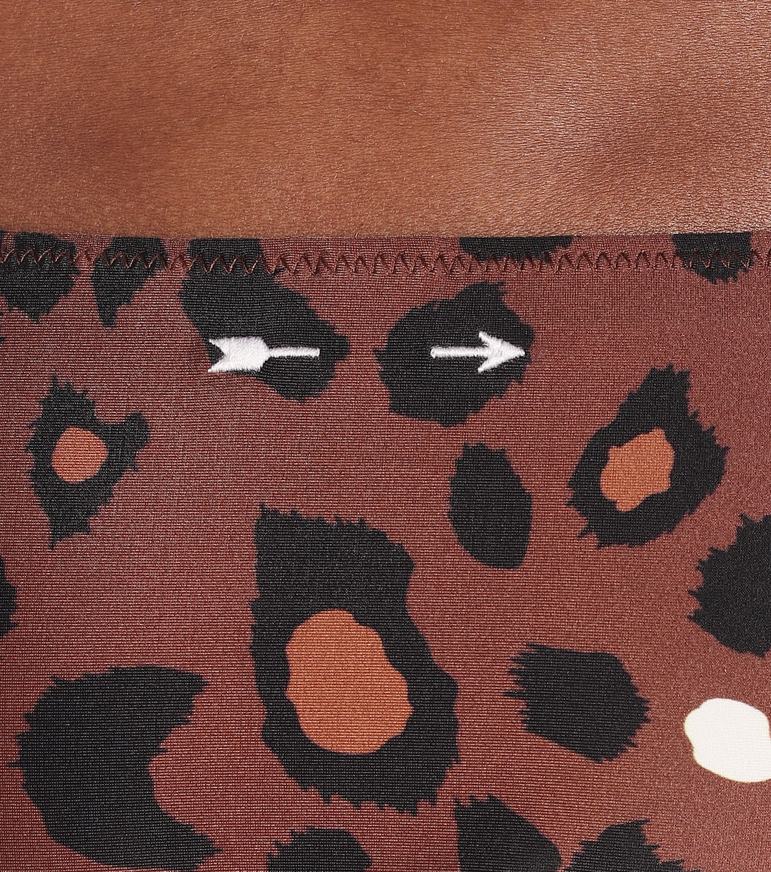 Slip bikini Moss a stampa leopardata | The Upside
