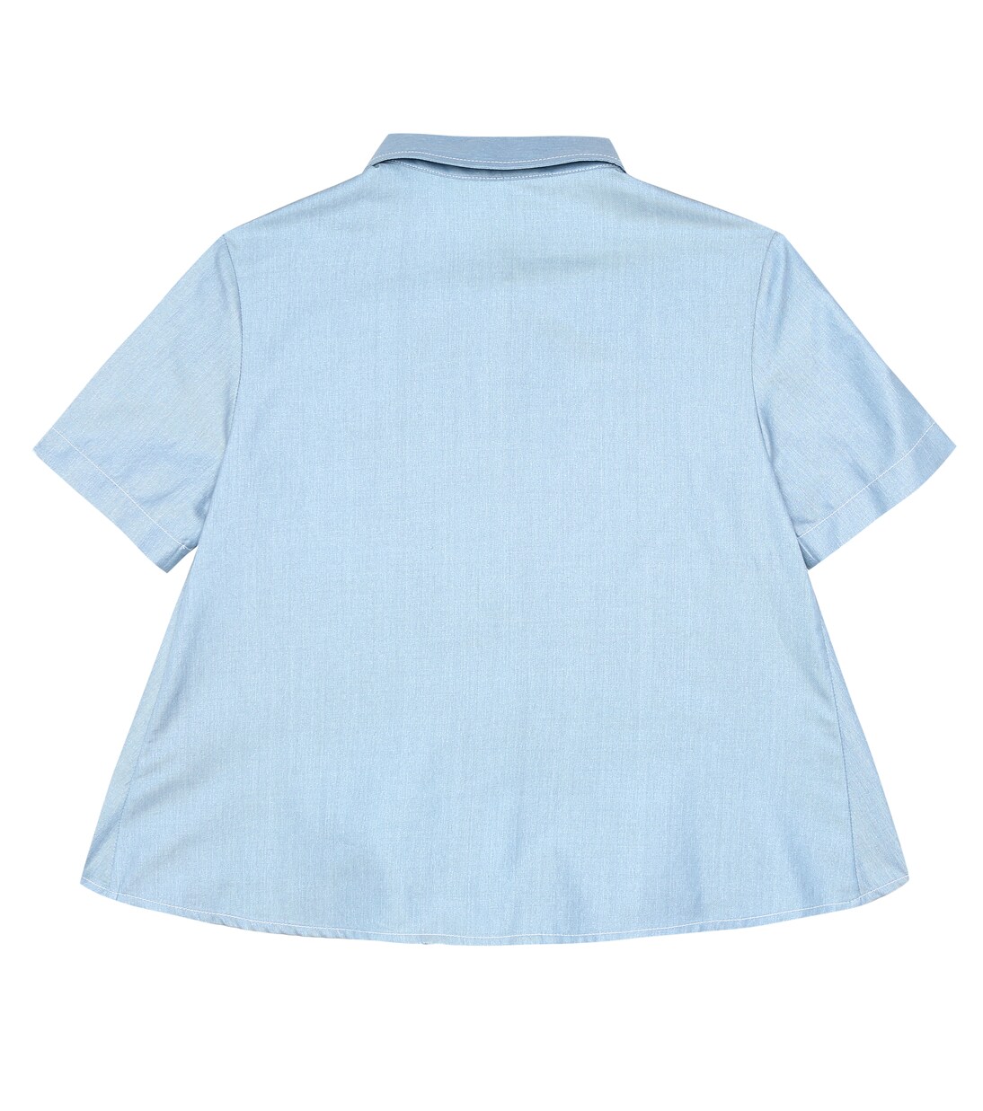 Camisa Kerrie de chambray de algodón | Loro Piana Kids