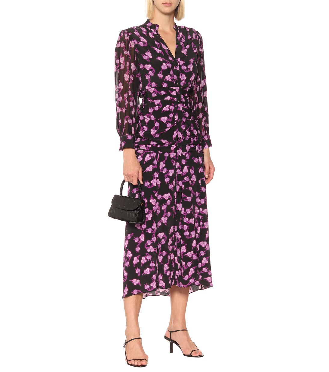 Vestido midi Radiant Leaves | Dorothee Schumacher
