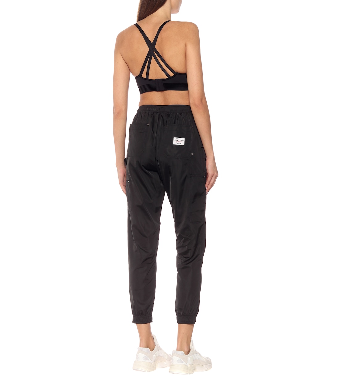 Top sportivo in nylon stretch | Adam Selman Sport