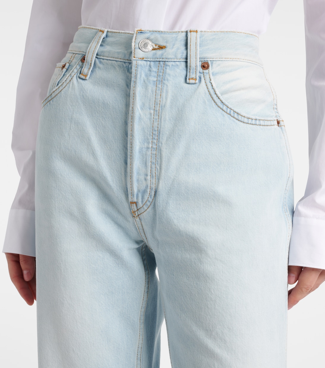 Jeans regular Loose a vita alta | Re/Done