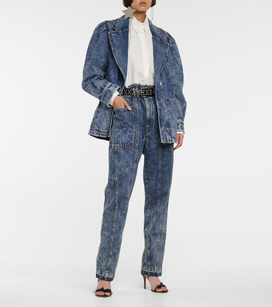 Jeans regular Tess a vita alta | Marant Etoile