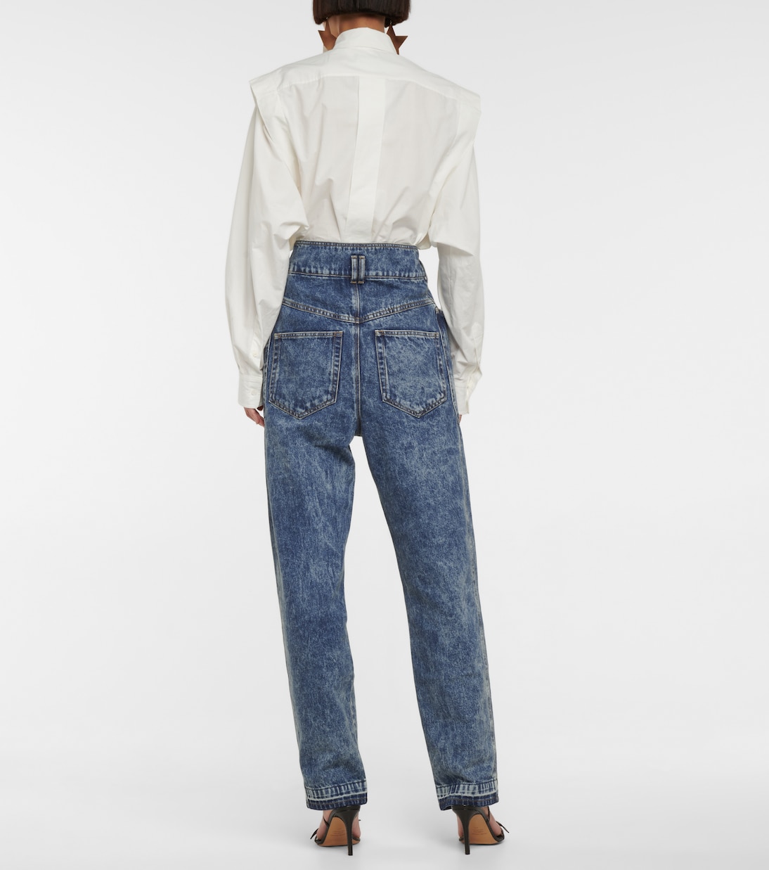 Jeans regular Tess a vita alta | Marant Etoile