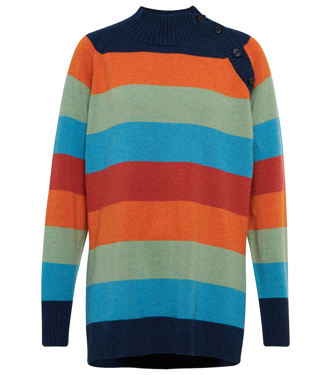 Lupetto Wharton striped cashmere sweater | Loro Piana