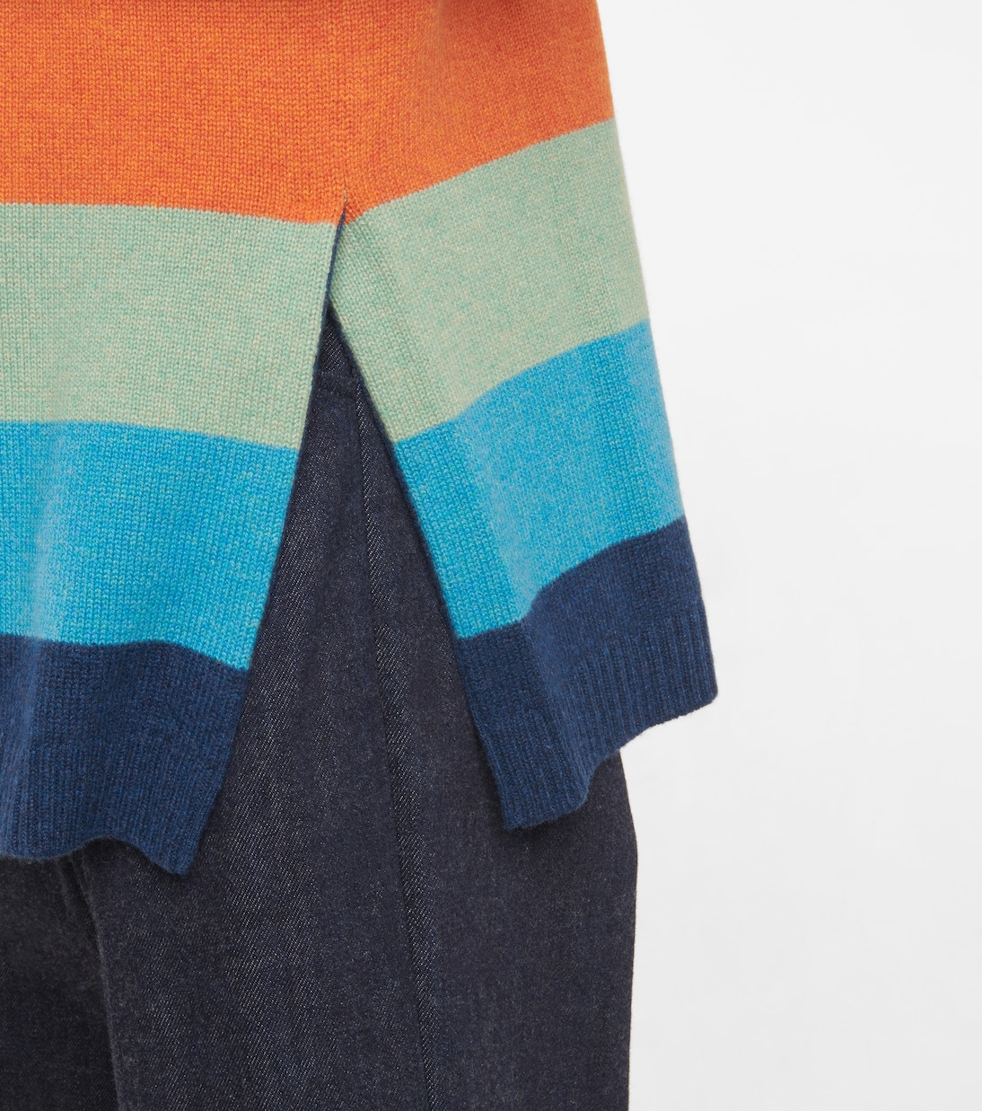 Lupetto Wharton striped cashmere sweater | Loro Piana