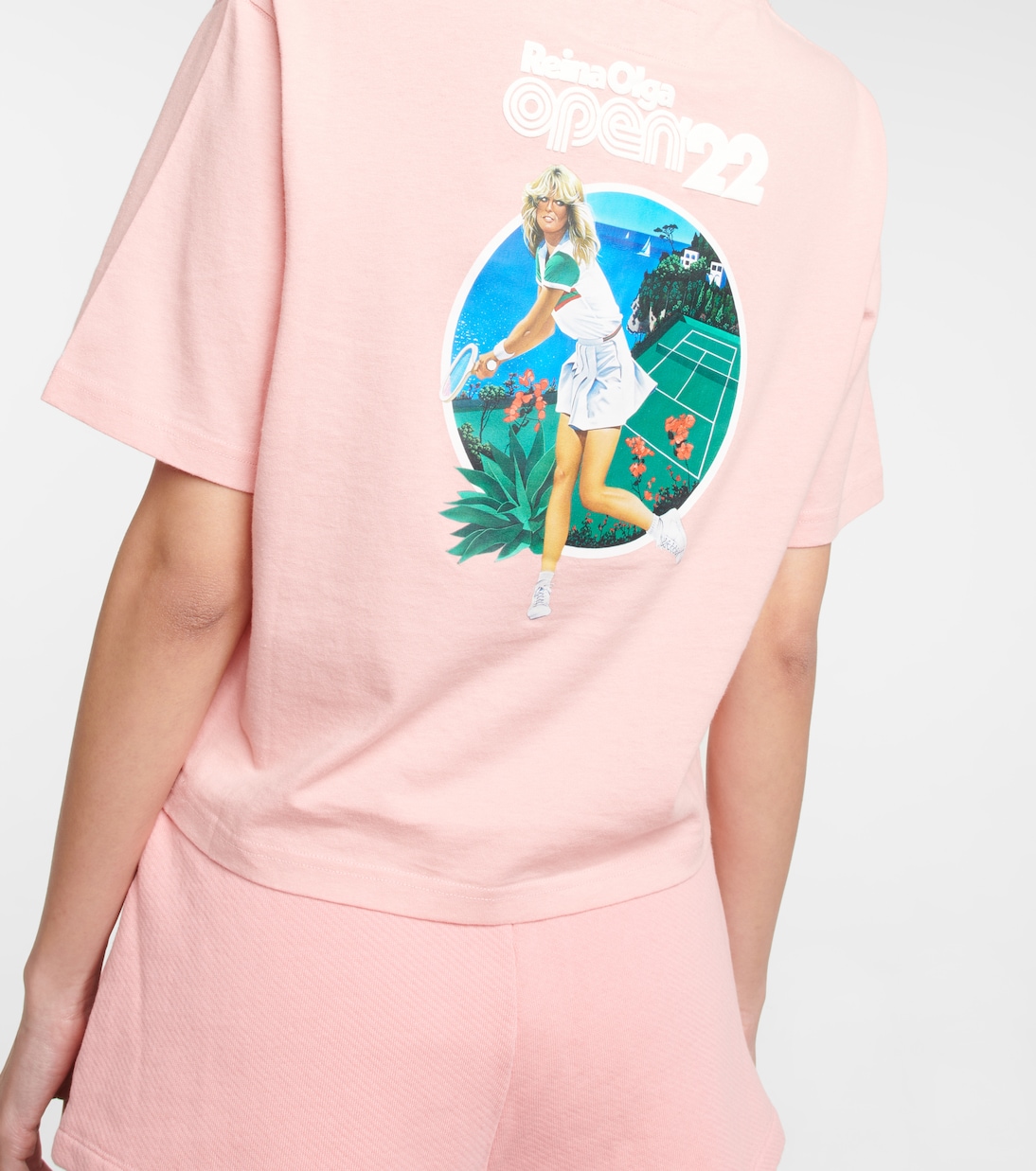 Camiseta Brooke de tenis de algodón | Reina Olga