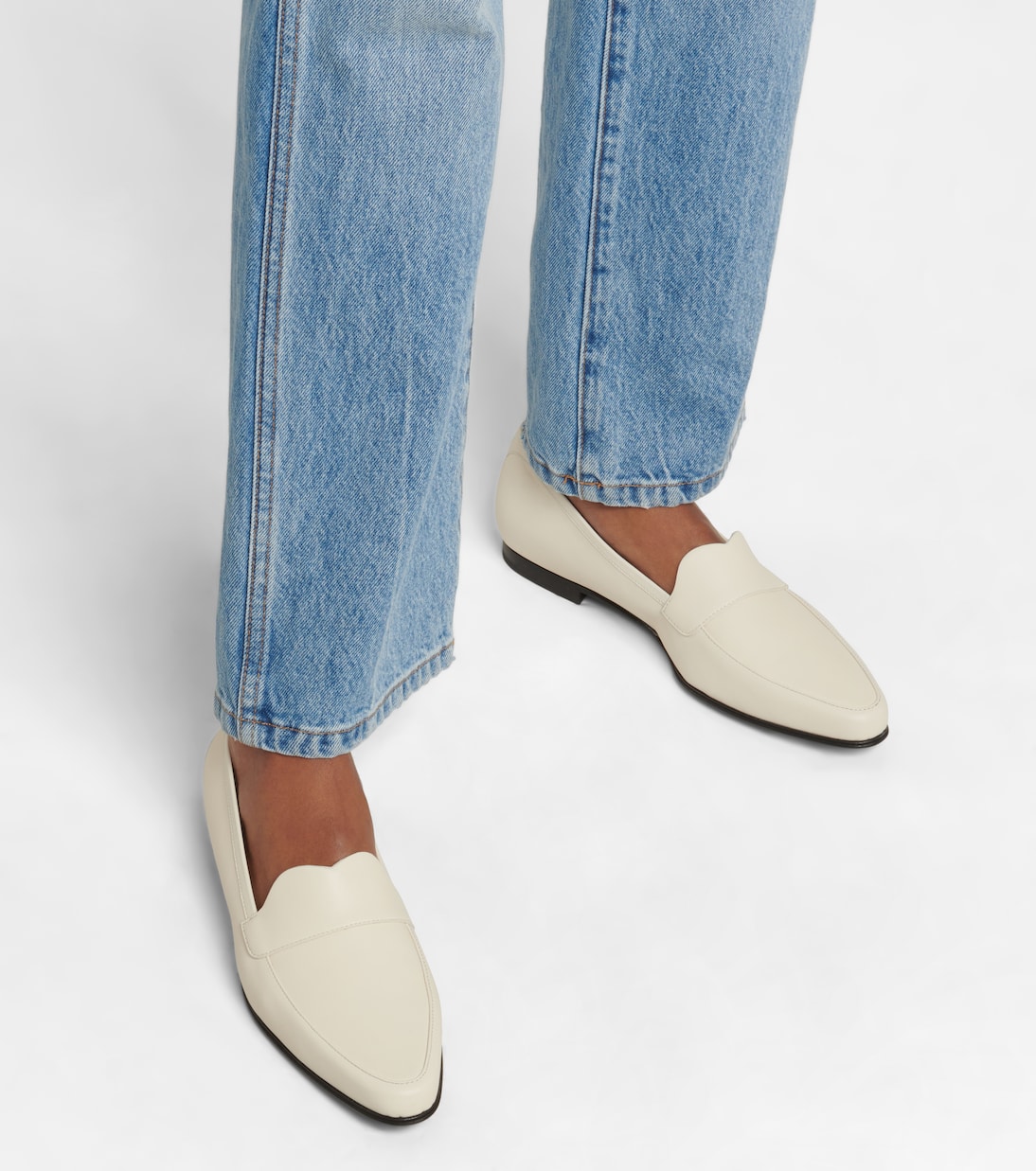 Loafers Pippen aus Leder | Khaite