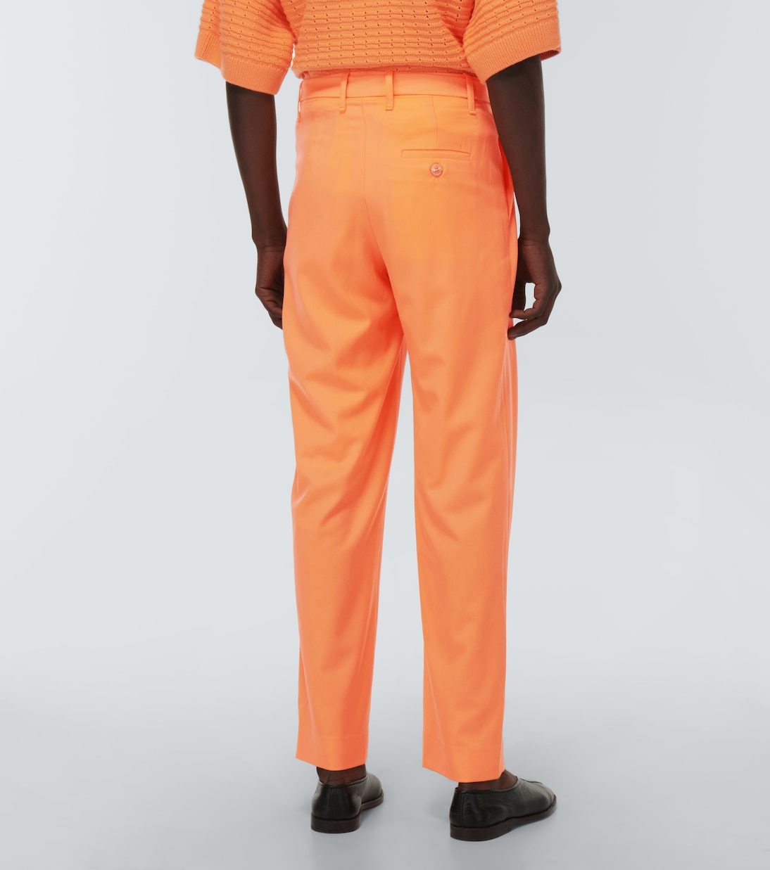 Grant high-rise wide-leg wool pants | King & Tuckfield