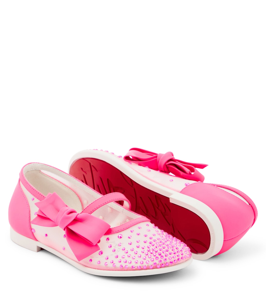 Melodie Strass ballet flats | Christian Louboutin Kids