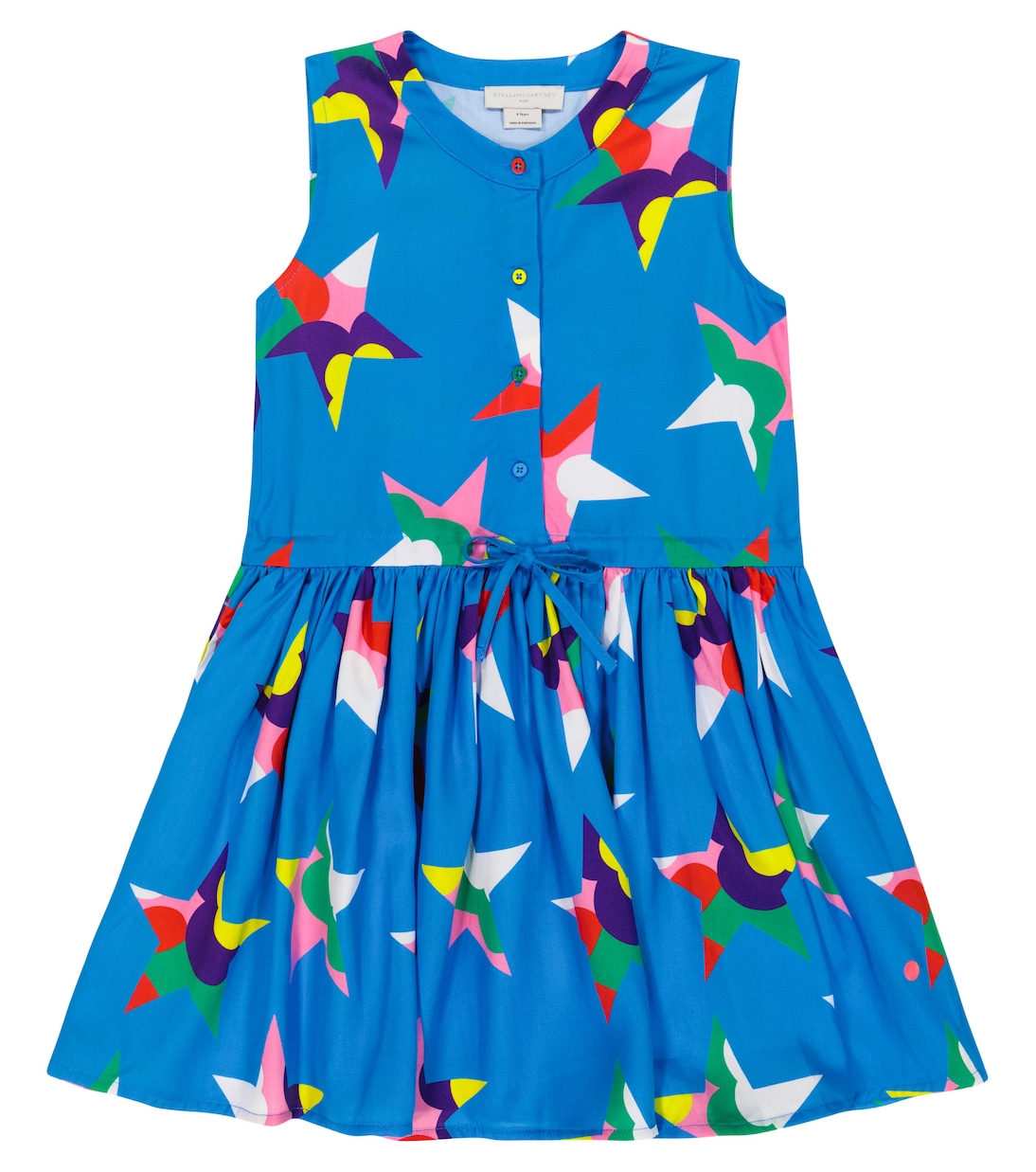 Miniabito con stampa a stelle | Stella McCartney Kids