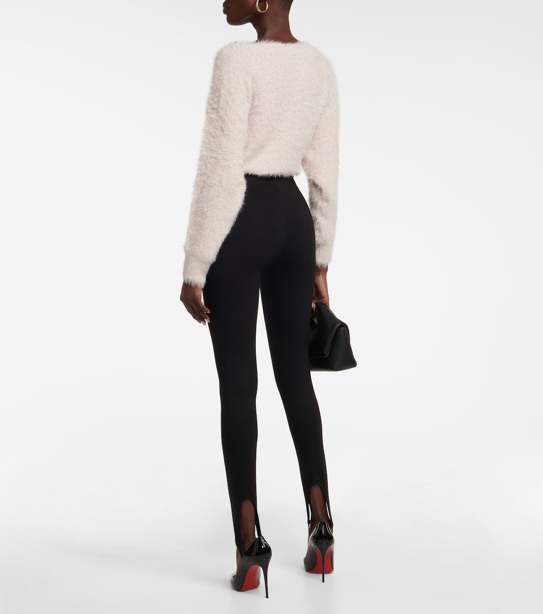 Leggings Vixen de punto roma con fuseau | Velvet