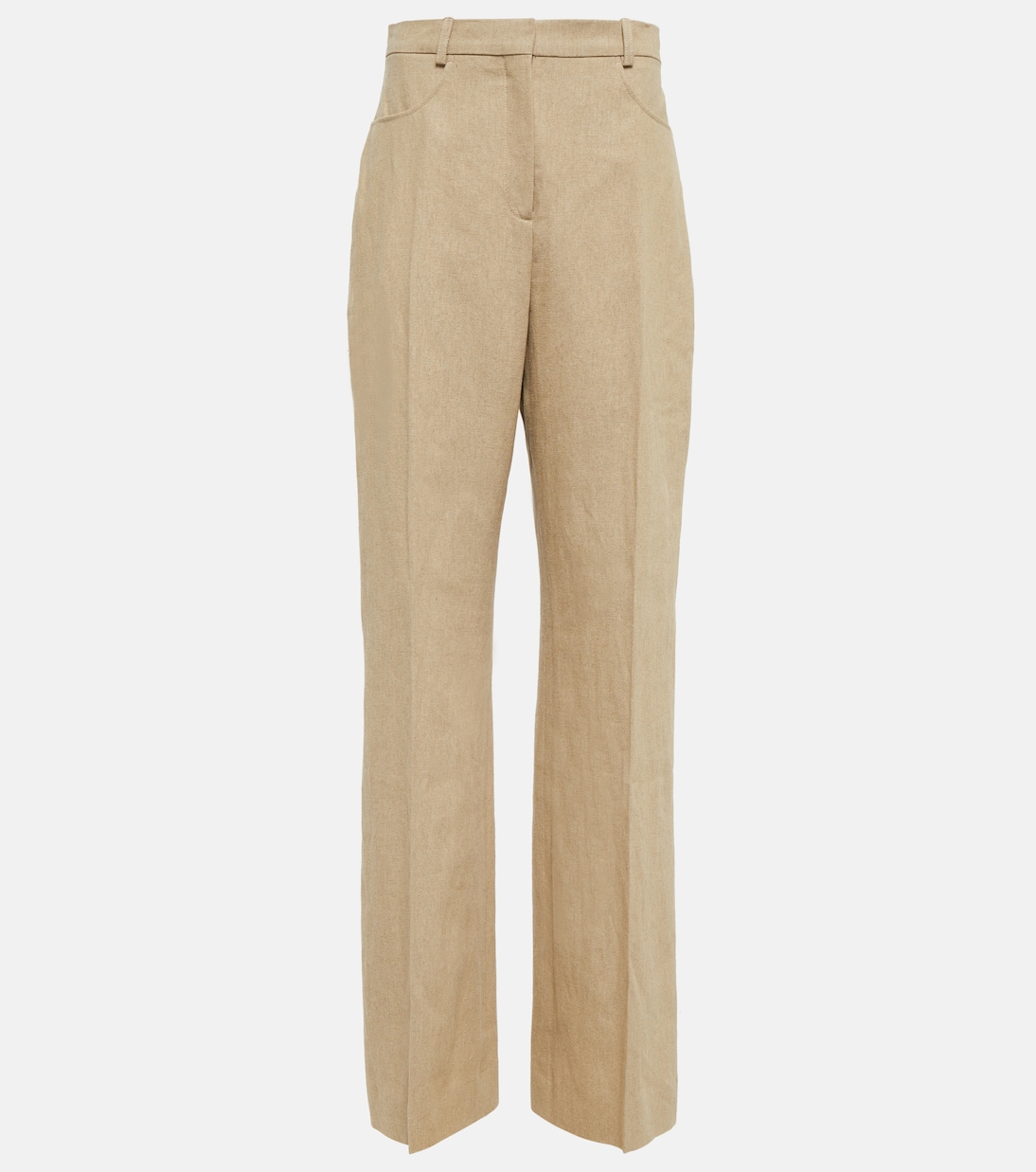 Le Pantalon Sauge linen pants in beige - Jacquemus | Mytheresa