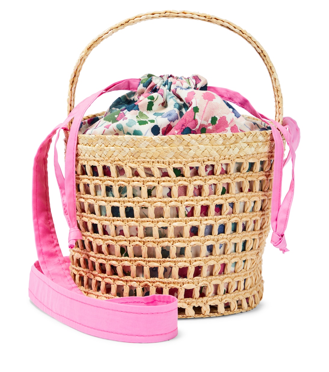 Raffia bucket bag | Il Gufo