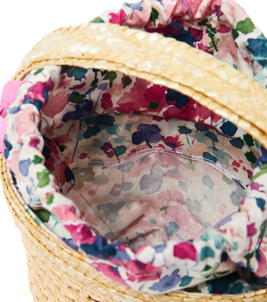 Raffia bucket bag | Il Gufo
