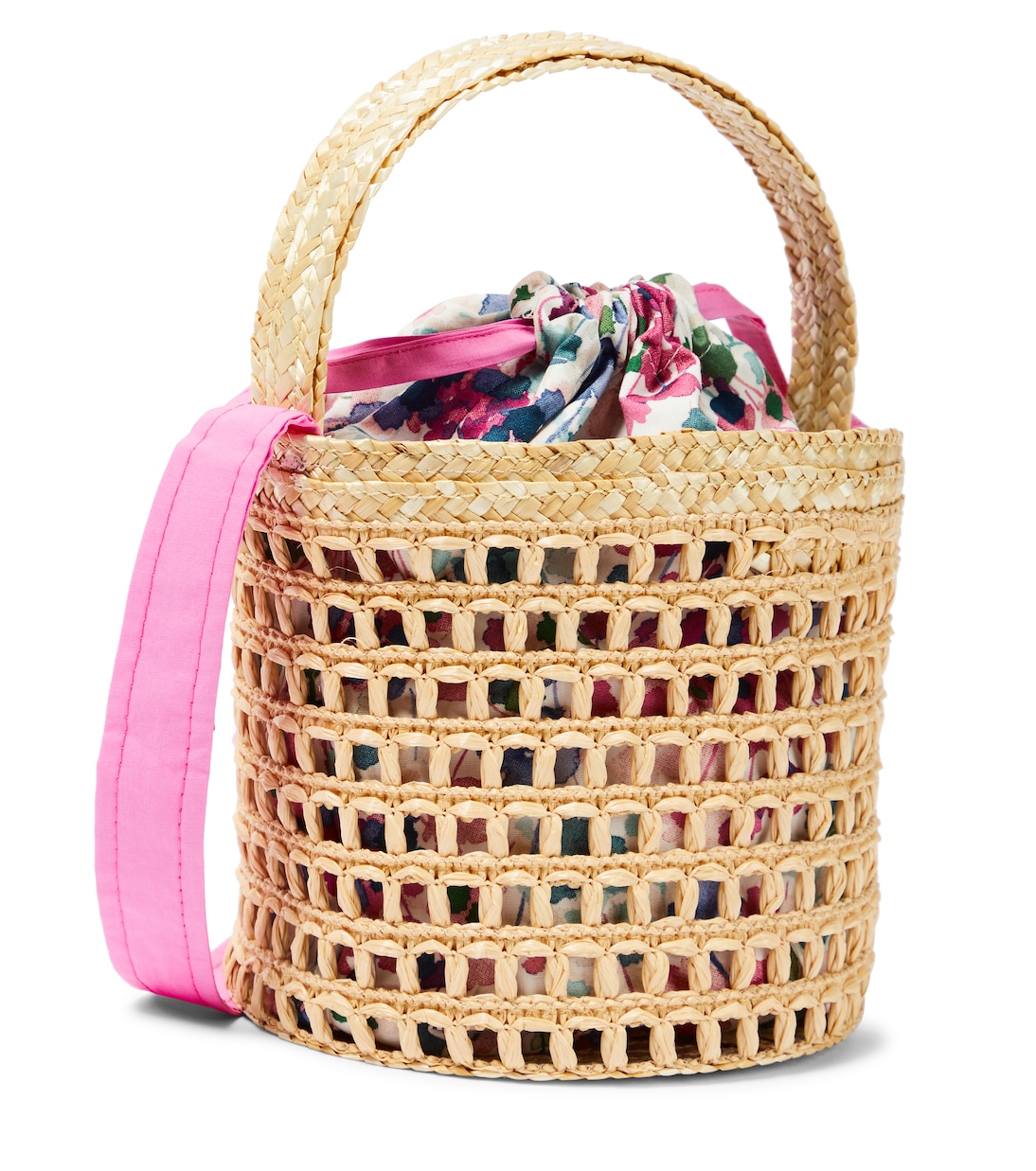 Raffia bucket bag | Il Gufo