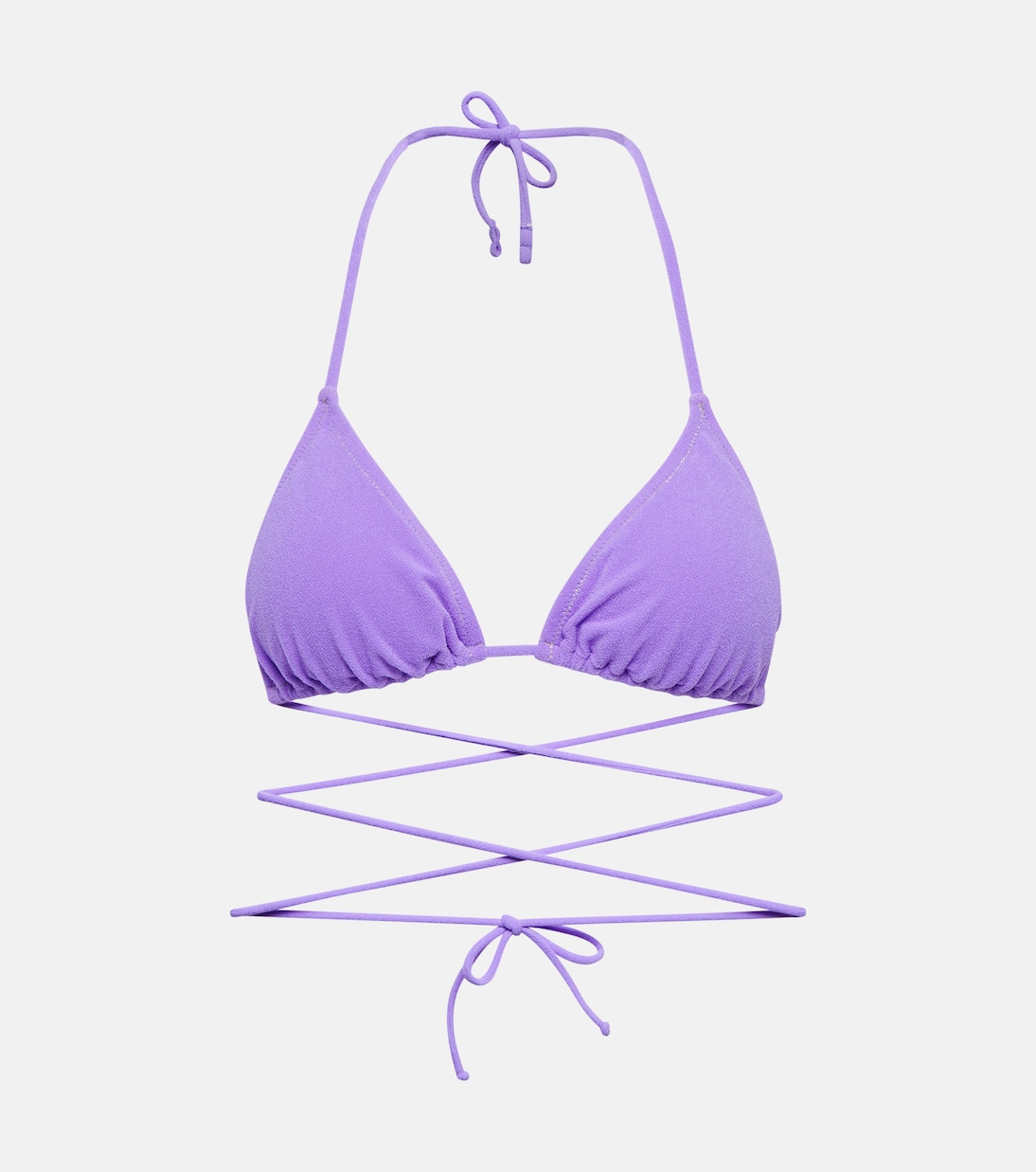 Miami terry triangle bikini top | Reina Olga