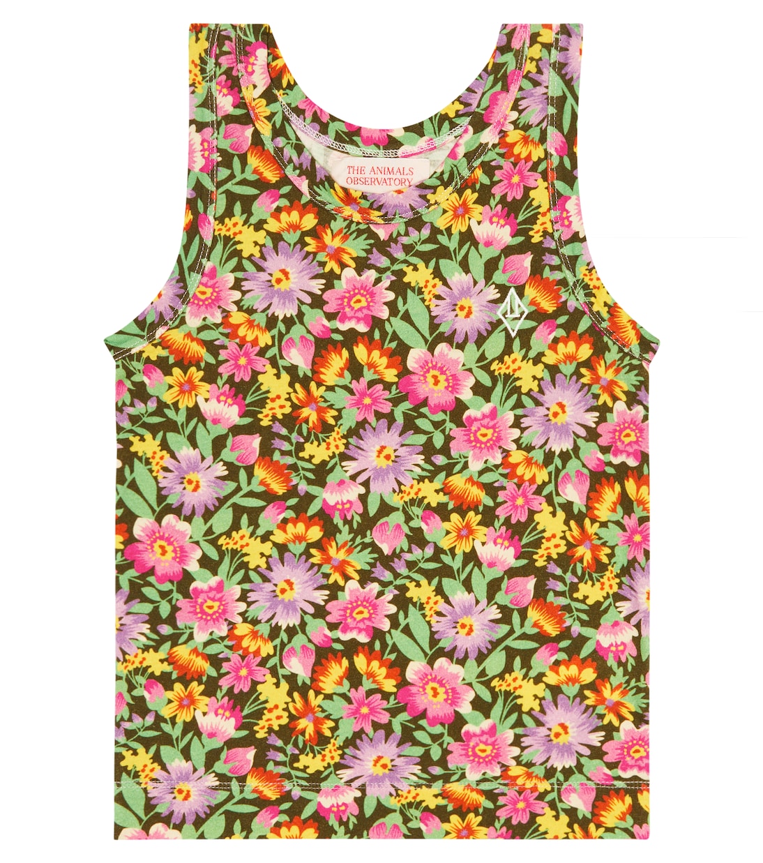 Frog floral cotton top | The Animals Observatory