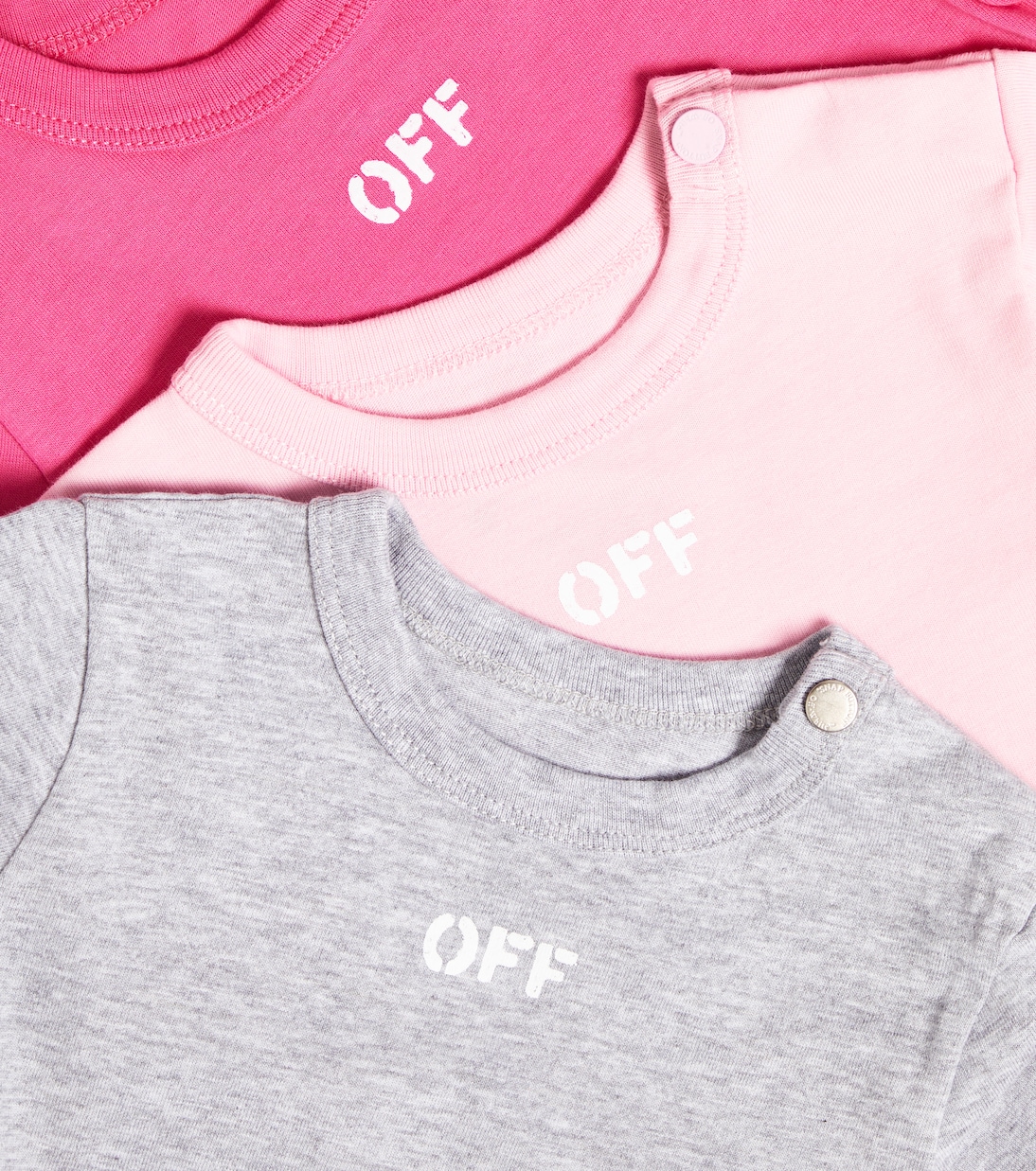 Baby - Set di 3 body in cotone | Off-White Kids