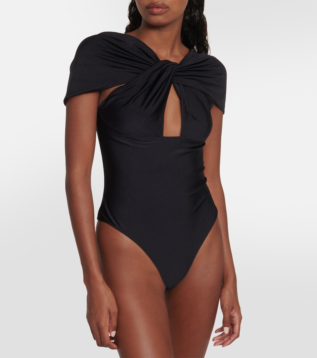 Cutout jersey bodysuit | Coperni