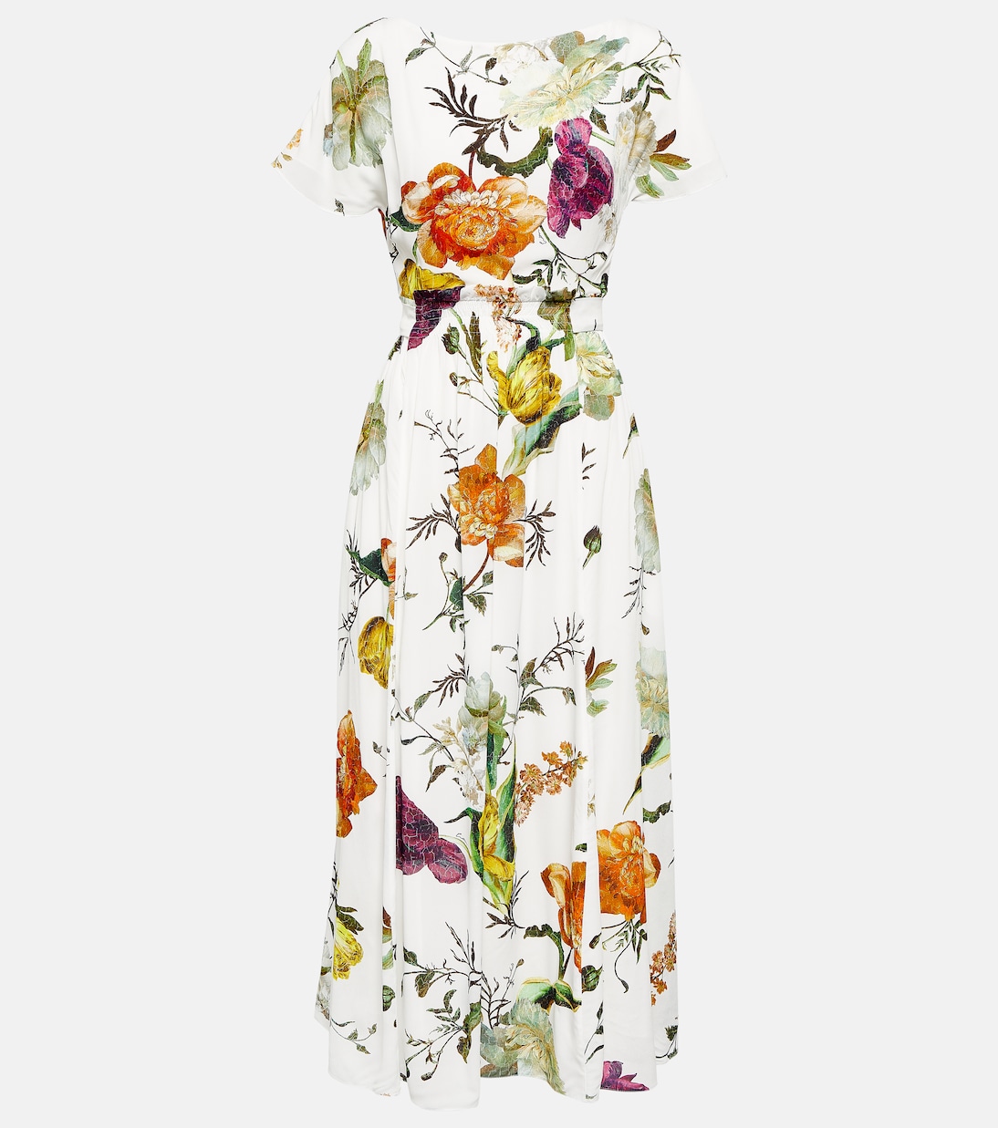 Midikleid Fraser aus Crêpe | Erdem