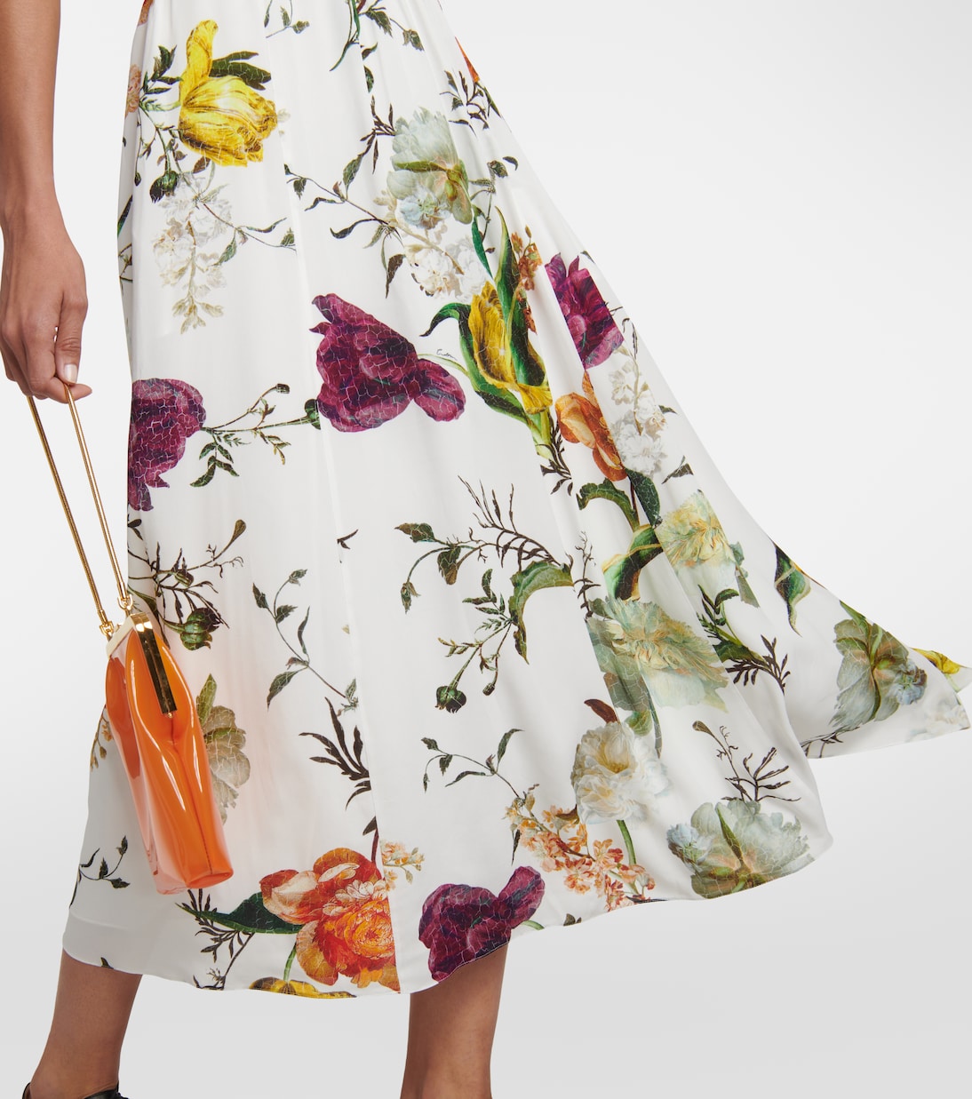 Midikleid Fraser aus Crêpe | Erdem