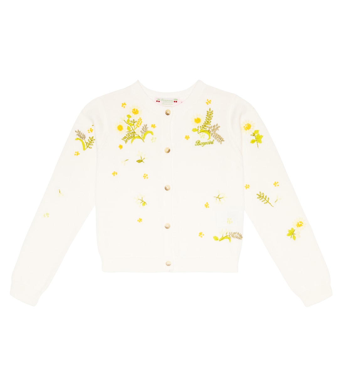 Cardigan Toesie in cotone con ricamo | Bonpoint