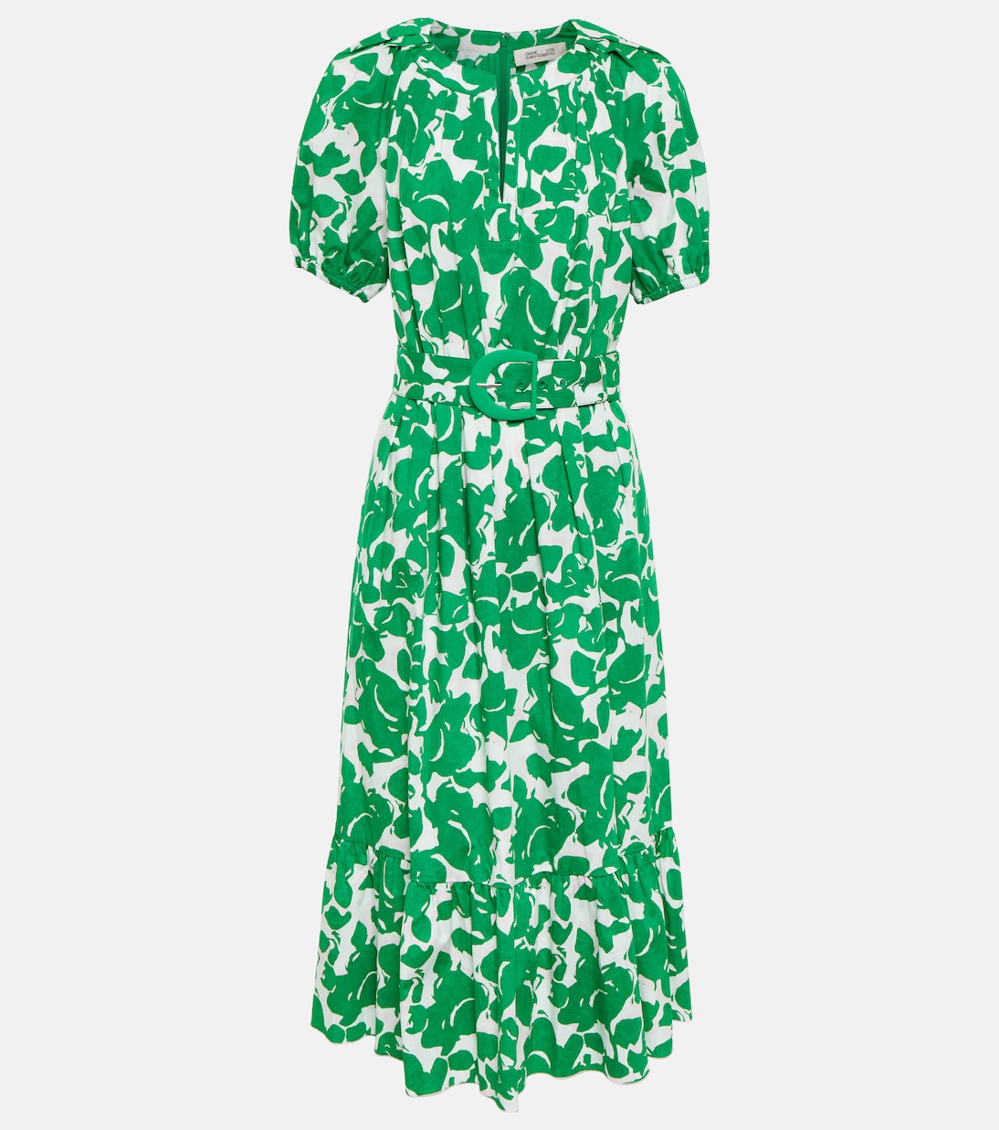 Bedrucktes Midikleid Lindy aus Baumwolle | Diane von Furstenberg