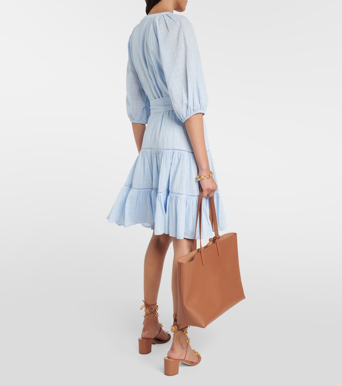 Minikleid Dewey aus Baumwolle | Veronica Beard