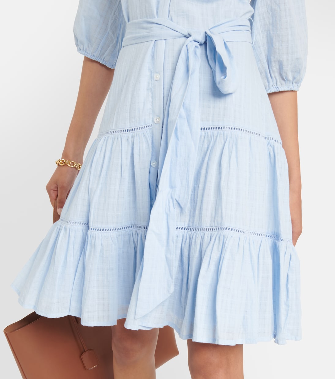 Minikleid Dewey aus Baumwolle | Veronica Beard