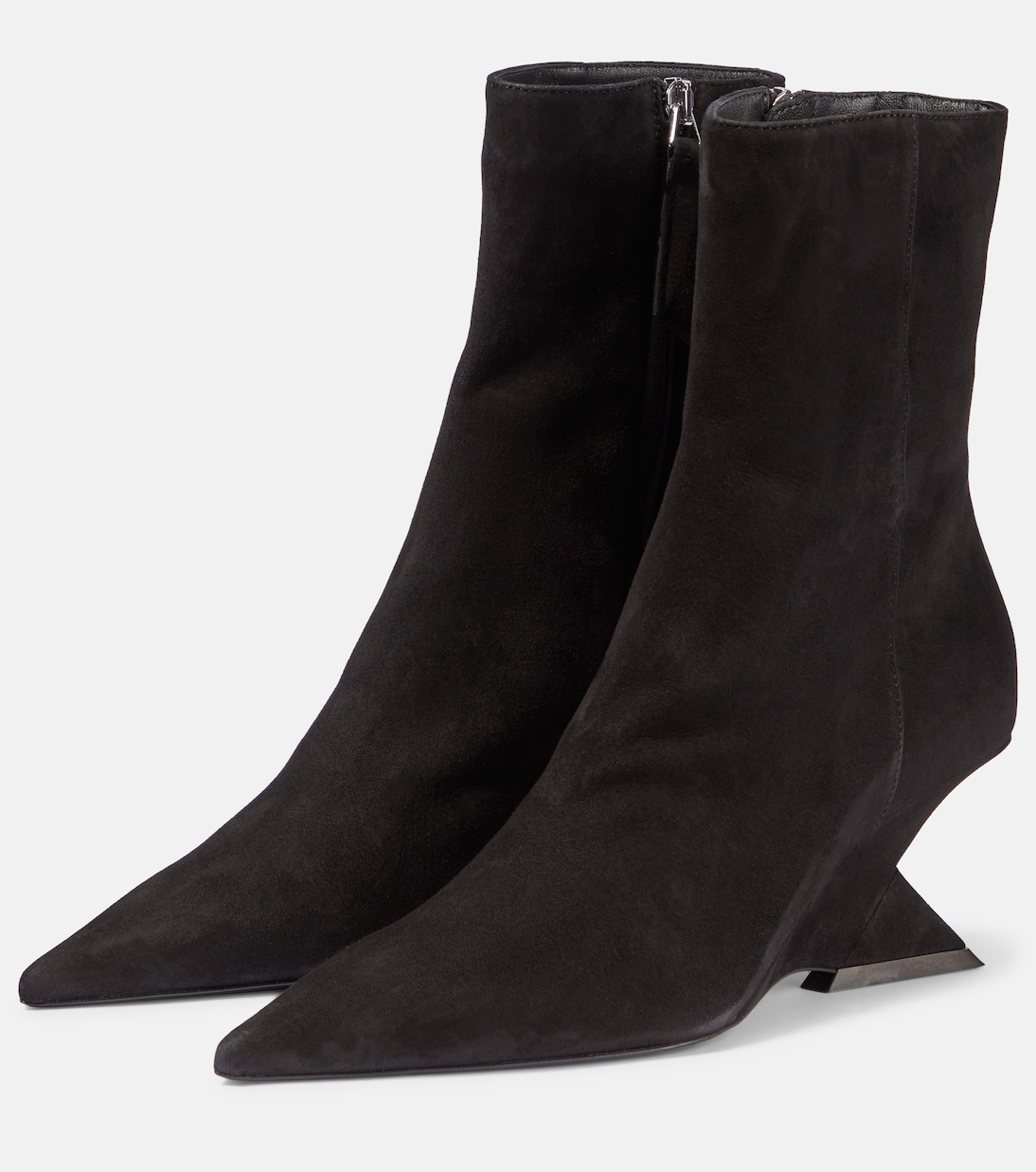 Bottines Cheope en daim d'agneau | The Attico