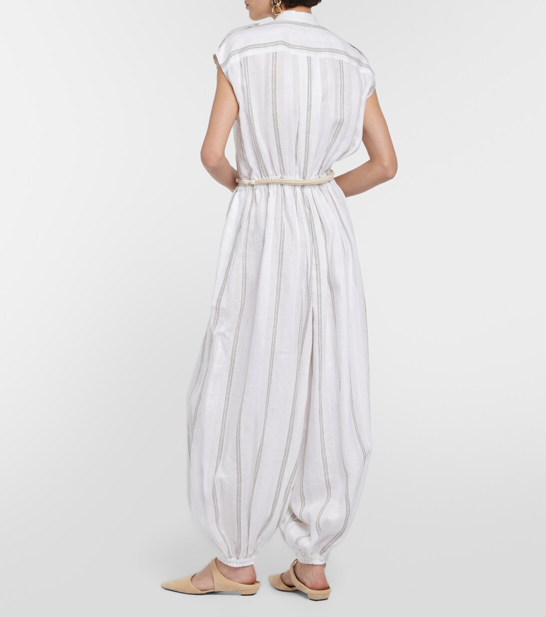 Leena linen jumpsuit | Loro Piana