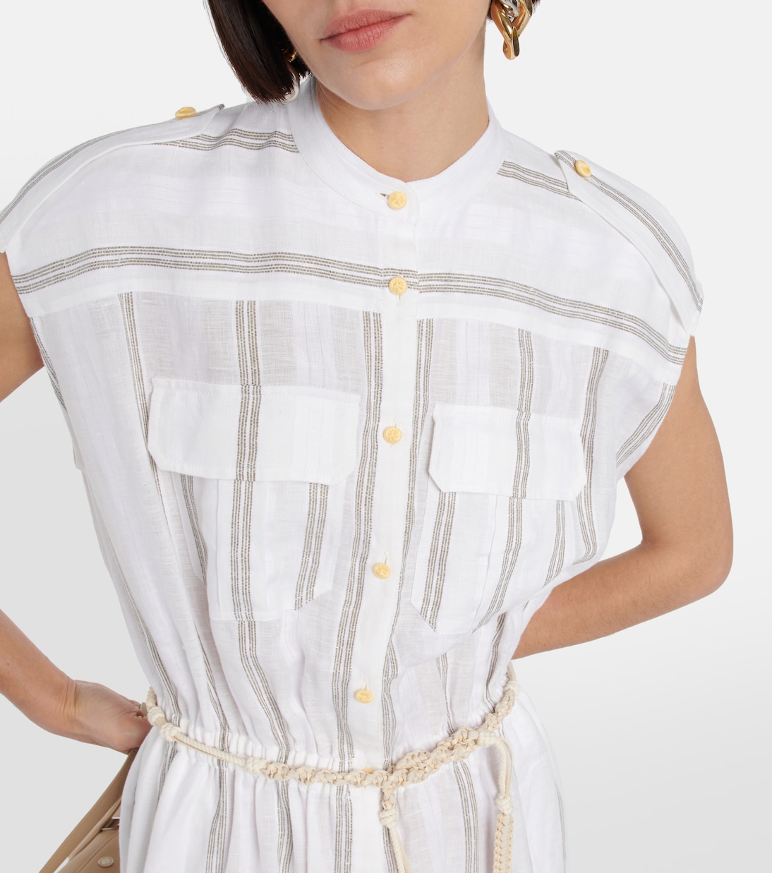 Leena linen jumpsuit | Loro Piana