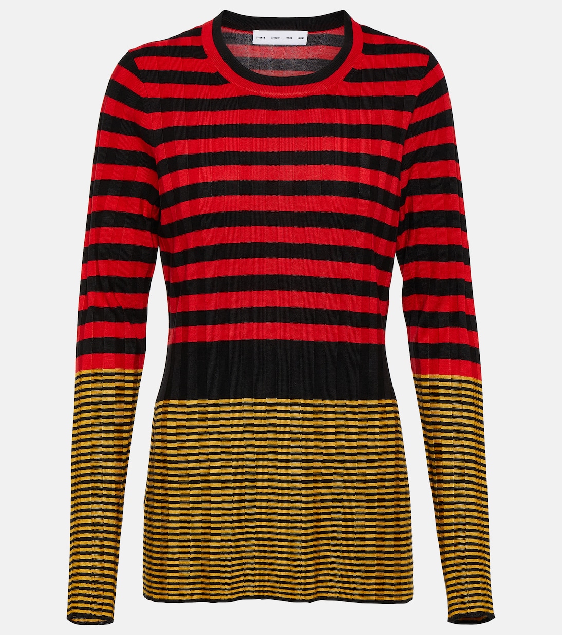 Jersey Slinky White Label a rayas | Proenza Schouler