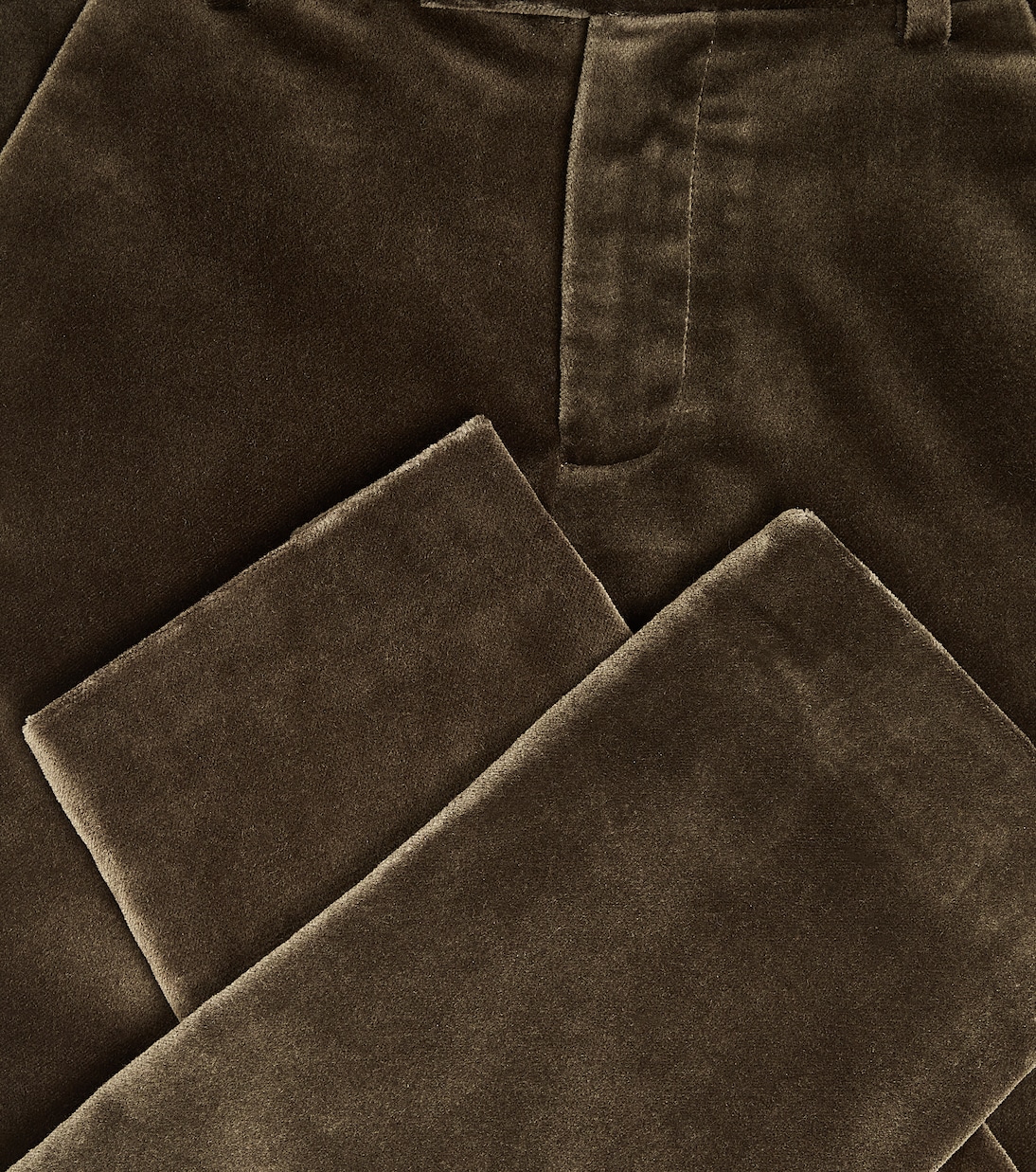 Timote velvet straight pants | Bonpoint