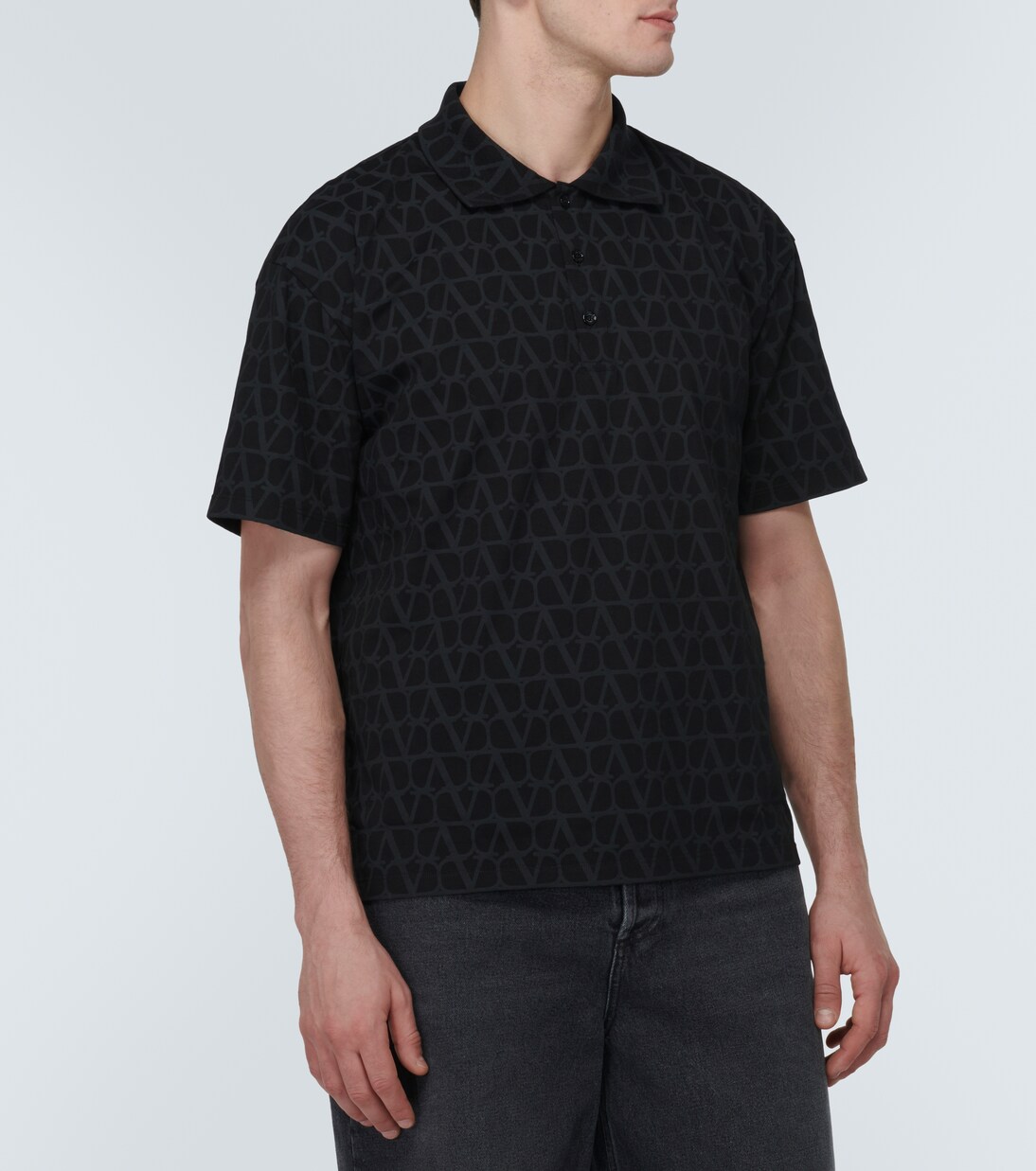 Polohemd Toile Iconographe aus Baumwolle | Valentino