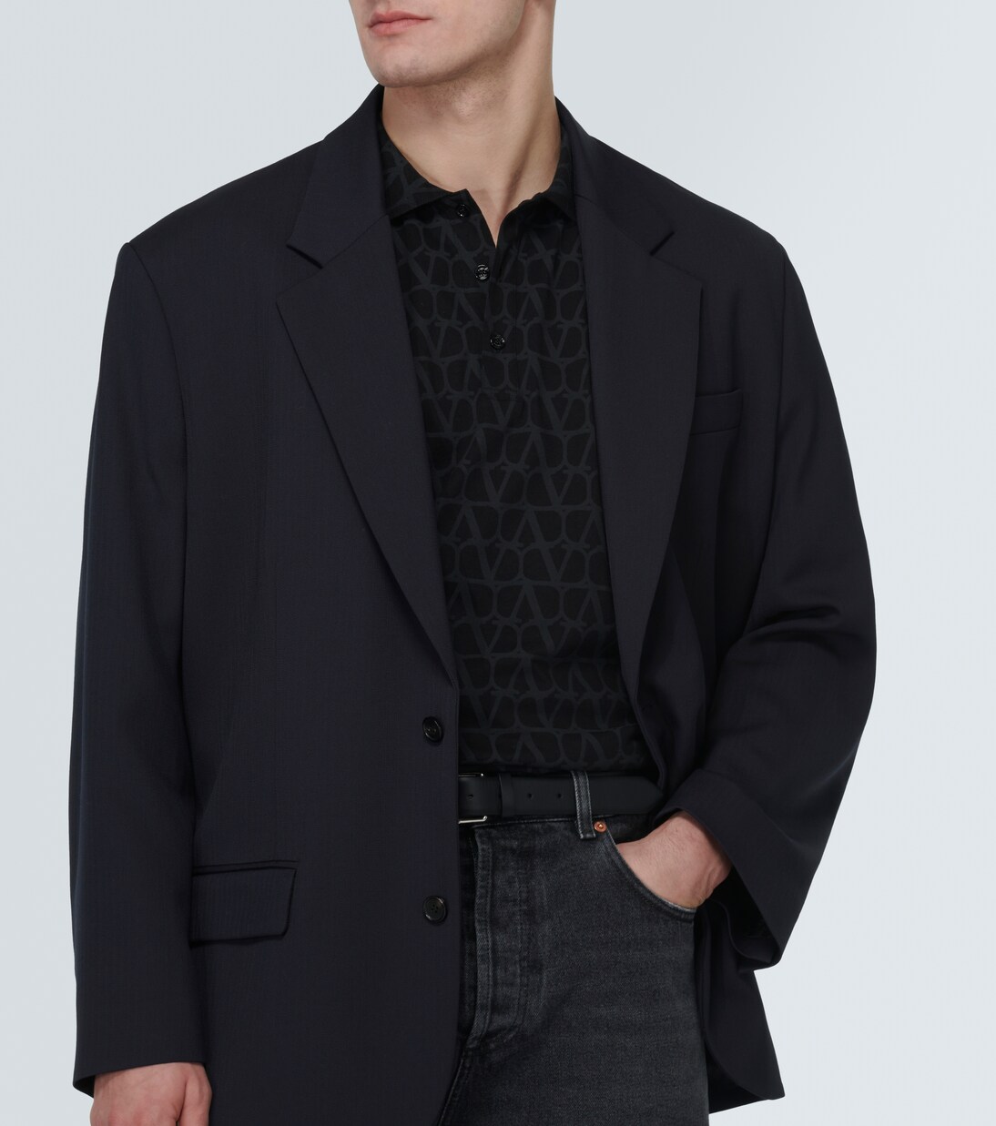 Polohemd Toile Iconographe aus Baumwolle | Valentino