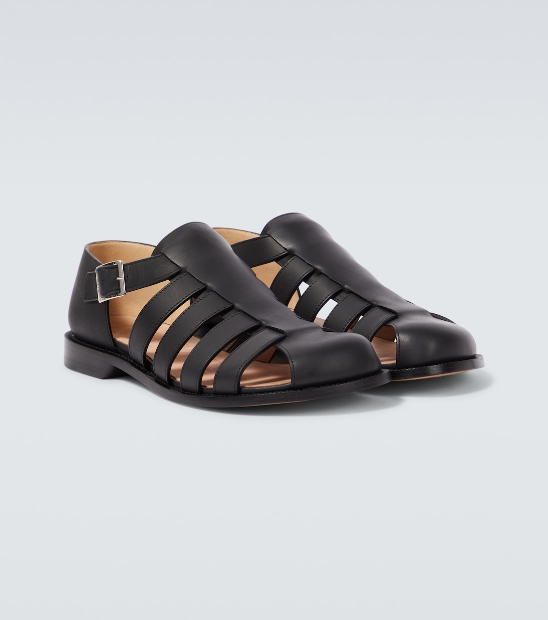 Campo leather fisherman sandals  | Loewe