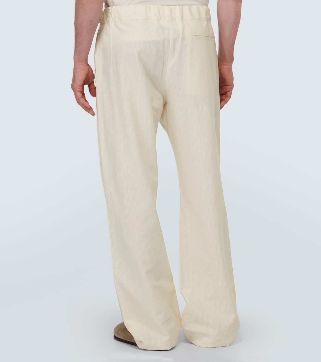 Pantalones rectos Akasha de mezcla de algodón | Alanui