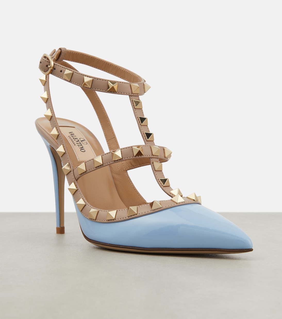 Salones Rockstud de charol | Valentino Garavani