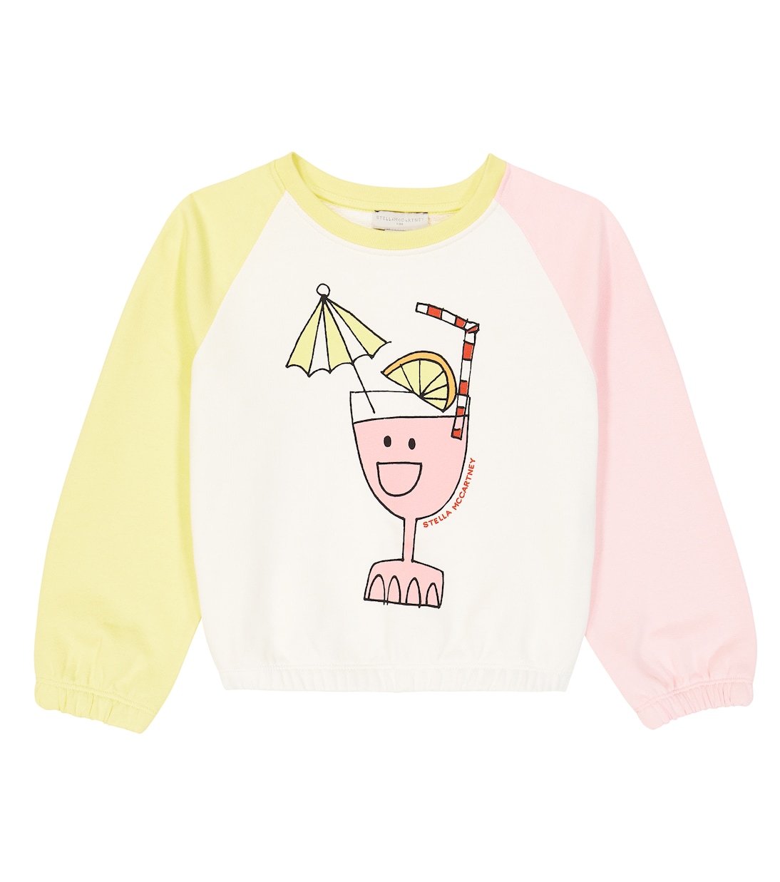 Sudadera en jersey de algodón estampada | Stella McCartney Kids
