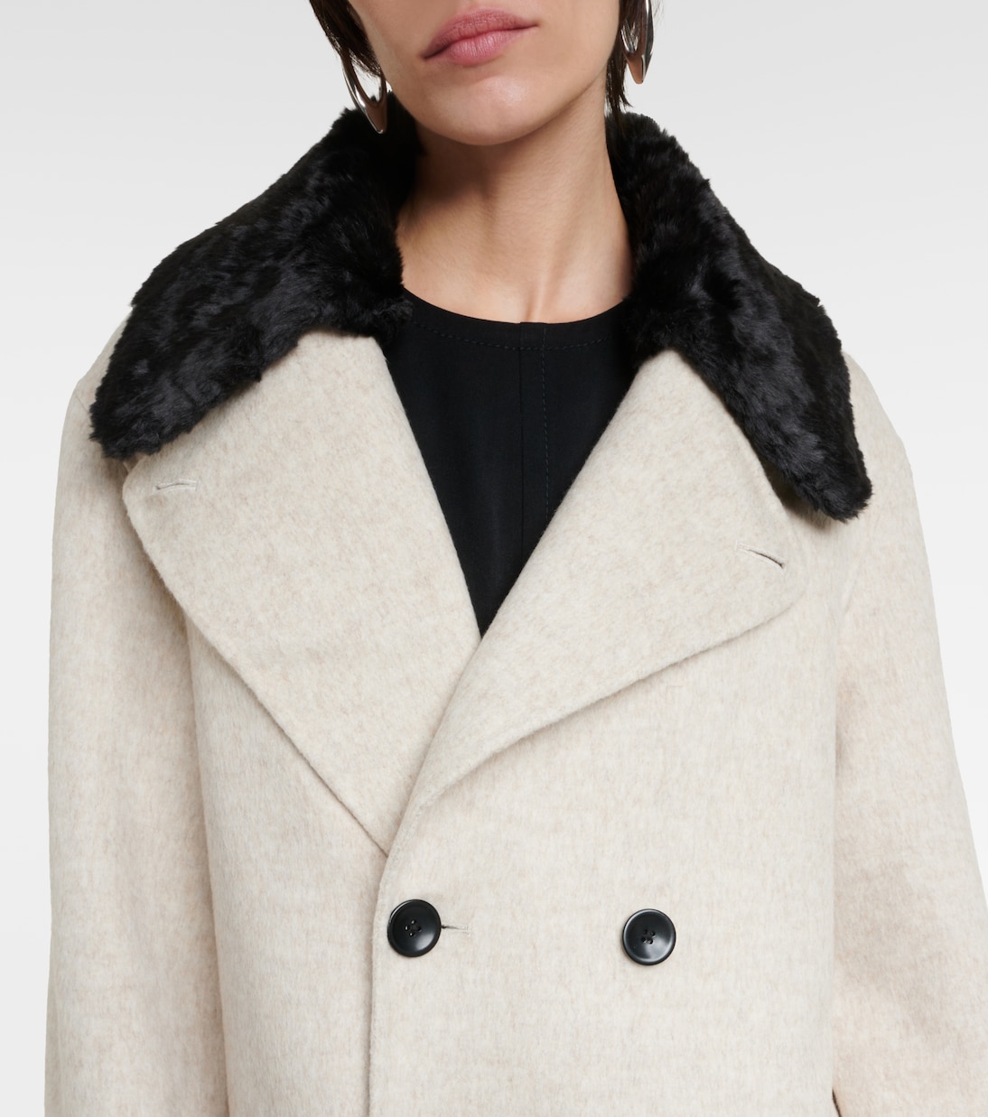 White Label Mantel Emma aus einem Wollgemisch | Proenza Schouler