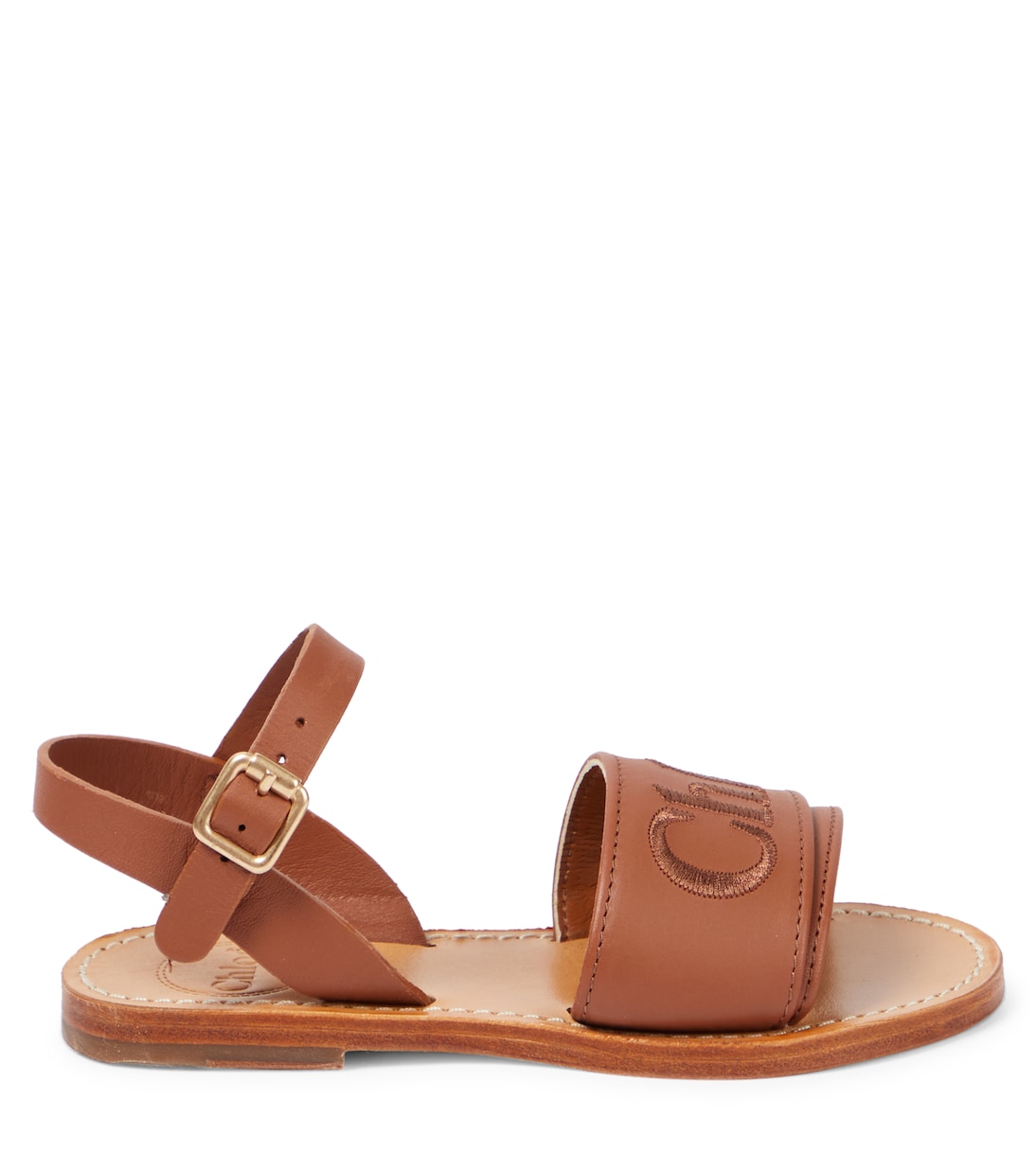 Sandalen aus Leder | Chloé Kids