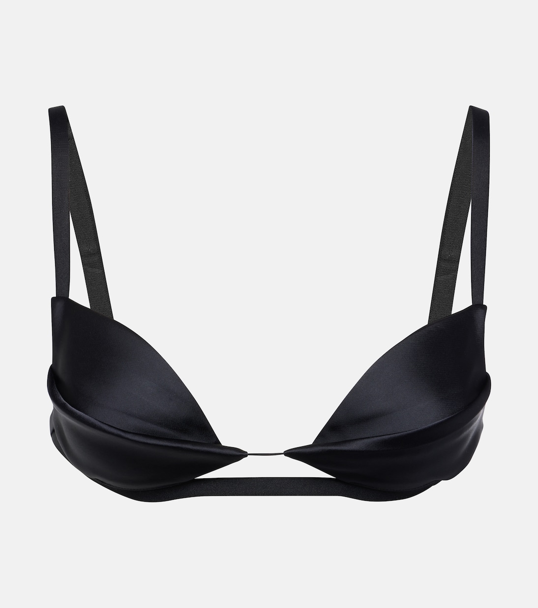 Brassière Double Petal en satin | Nensi Dojaka