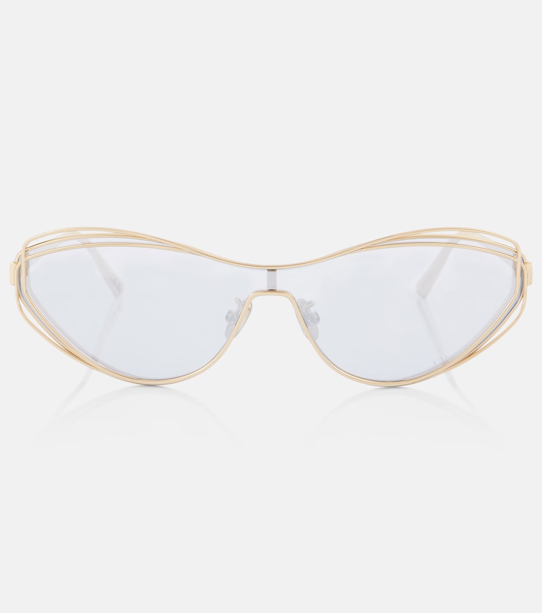Occhiali da sole Dior FilDior M1U stile cat-eye per giovani trendy