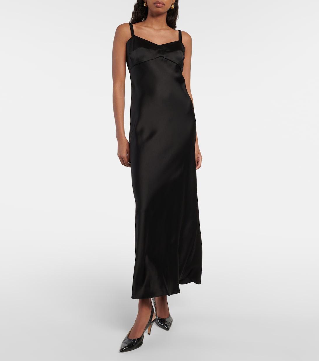 Abito sottoveste Joely in raso | Khaite